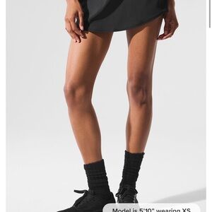 Alo Yoga Match Point Tennis Skirt - Black